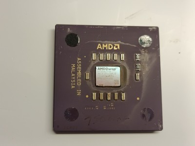AMD Duron 750 - D750AUT1B - Socket 462/A Gold Recovery (Read description)
