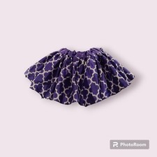 Girls Toddler Purple Satin Tutu