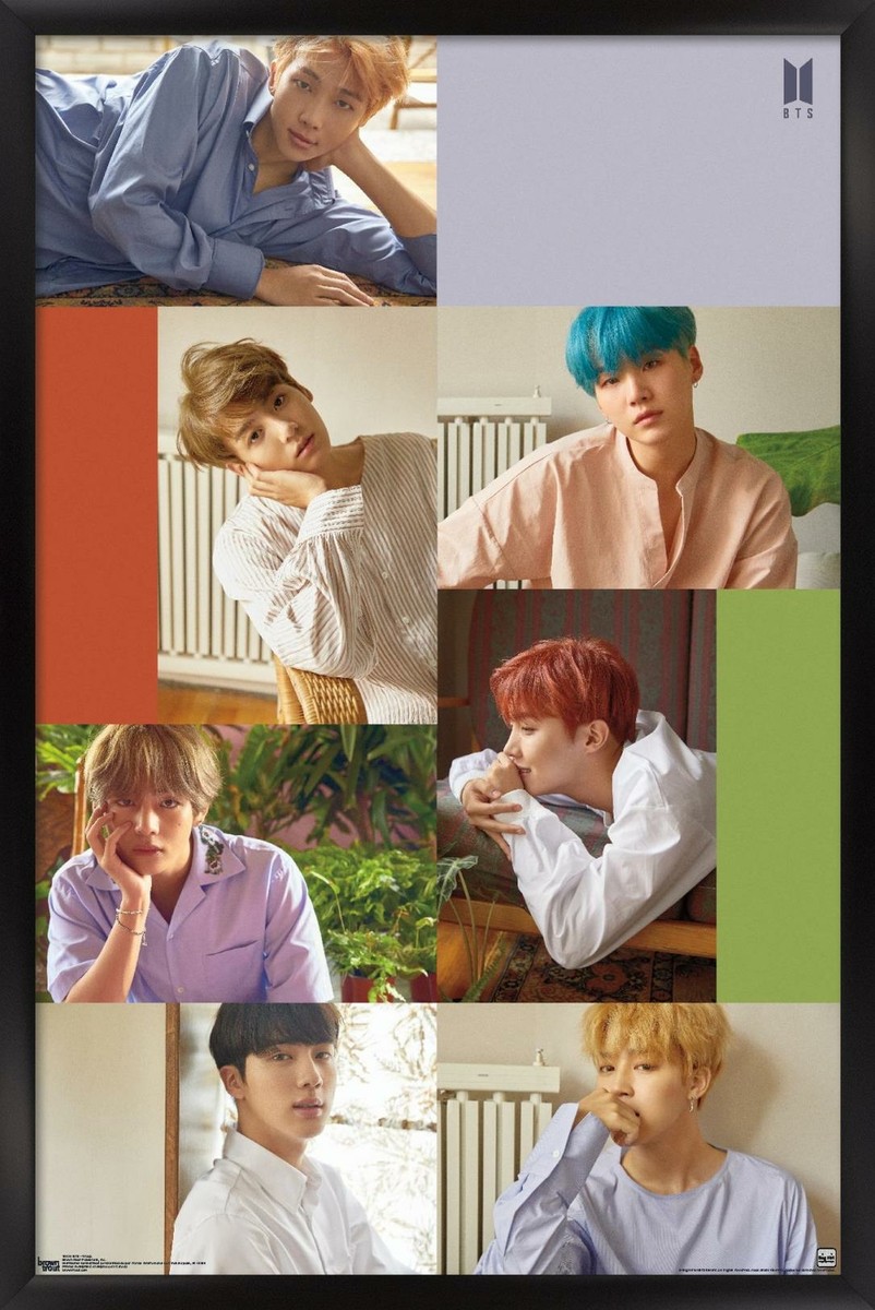 BTS - Group 14x22 Poster | eBay