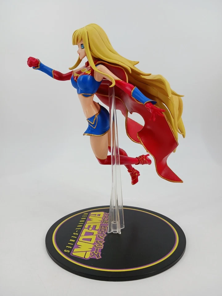 Figura PVC Supergirl Manga Ame-Comi DC Direct Udon Studios 2008 en caja original Foto 4 de 4