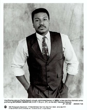1989 Vintage Photo Actor Ving Rhames poses for portrait in "Men" TV Show on ABC