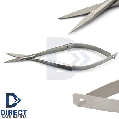 Surgical Micro Iris Noyes Scissor Spring Straight 11.5cm Sharp/Blunt ...