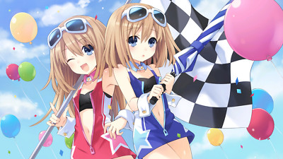 Anime Ram Hyperdimension Neptunia Rom  Gaming Mat Desk 48734