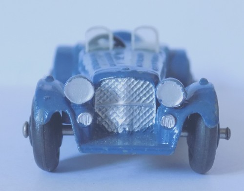 Dinky Toys No.38F Jaguar SS 100 Sports Car/Tourer c.1950 Blue/Grey. FREE UK P&P. - Picture 3 of 10
