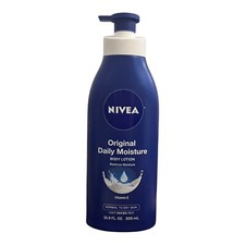 Nivea Original Daily Restores Moisture Body Lotion Vitamin E 16.9 oz Normal-Dry