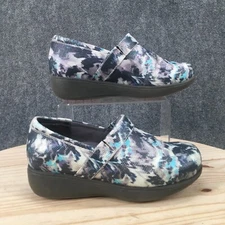 Greys Anatomy Softwalk Shoes 6M Meredith Nursing Clog Multicolor Slip Resistant
