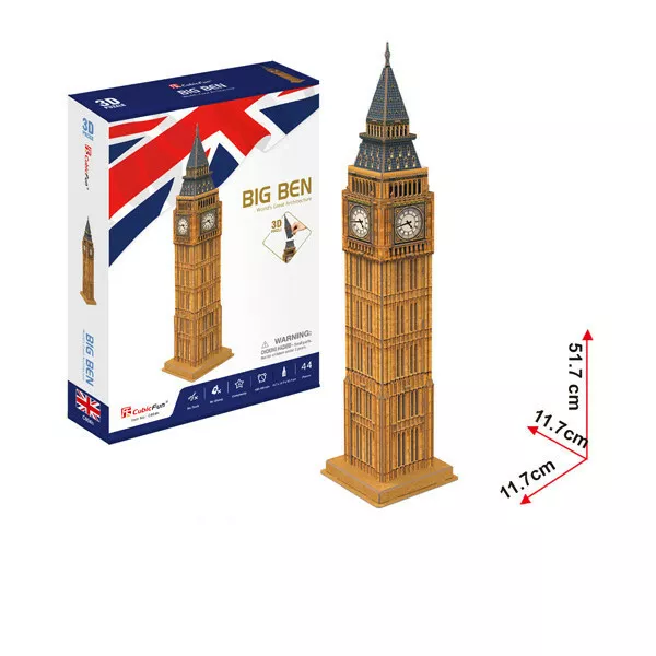 Cubic Fun - 3D Puzzle Big Ben Elizabeth Tower London England Medium