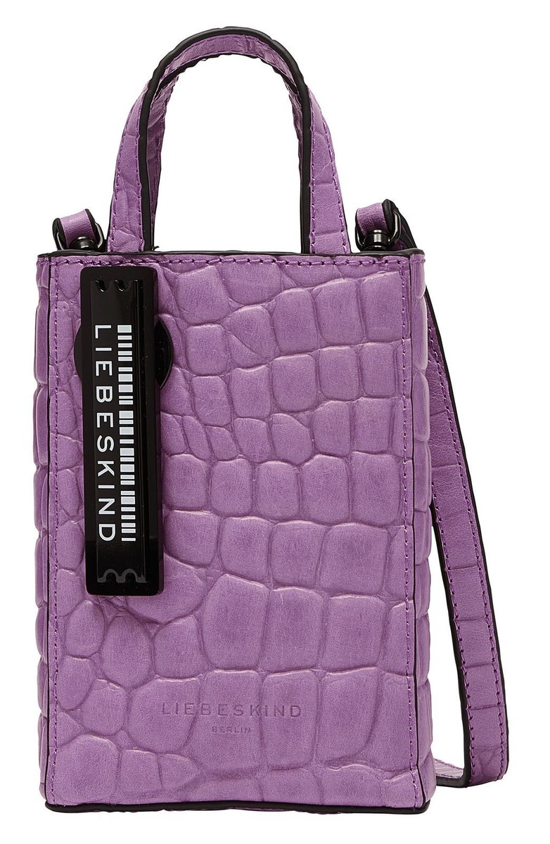 Handbag Liebeskind Tasche GrÃ¼n Kroko Kroko Liebeskind Handtasche