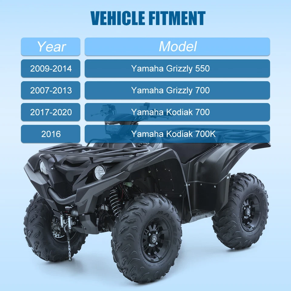 Пара задних приводных валов оси CV для 09–14 Yamaha Grizzly 550 07–13 Grizzly 700 - Изображение 3 из 4