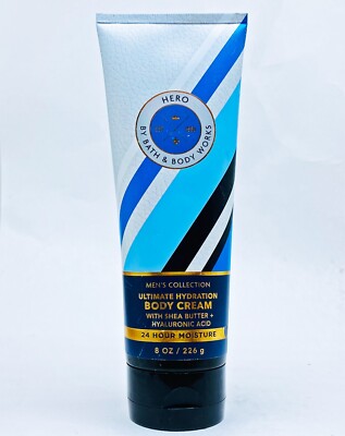 1 Bath Body Works HERO FOR MEN Ultimate Hydration Body Cream Lotion 8 oz