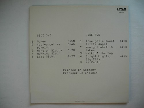JIMI HENDRIX Last Night LP 1981 Germany Astan 201016 EX+ - Imagen 2 de 2