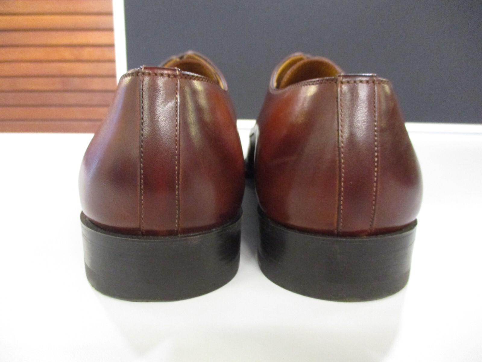 SAOLA Magnanni Melrose Cognac Cap Toe Lacciata taglia 8 (4174)
