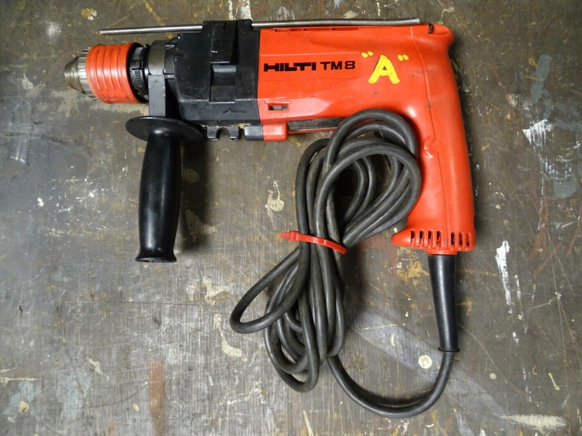 Hilti Corded Hammer Drill w/ Case Accessories 115Vac 4A, TM