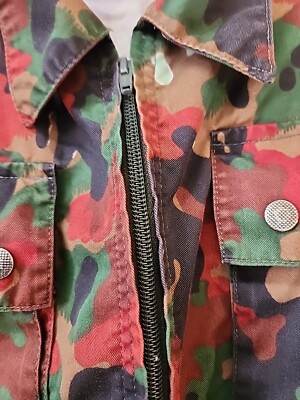 ジャケット・アウター vintage SWISS ARMY ALPEN CAMOUFLAGE Vintage Heavyweight Swiss Army Alpenflage Camo M70 Field