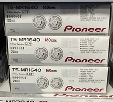 PIONEER TS-MR1640 6.5" White 2-Way Marine Boat Coaxial Speakers NEW
