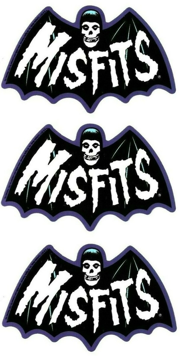 Misfits Band Logo Decal Sticker - 6 Inches Wide, Die-Cut Vinyl For Cars, Laptops, Windows