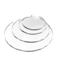 Clear Round Acrylic Discs Sheet Laser Cut Plastic Glass 50 70 80 100 200 300mm