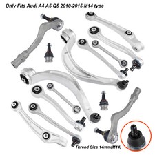 14pcs Vorne Querlenker Satz Für 10-15 Audi A4 8K B8 A5 8T 8F Q5 8R Vorderachse