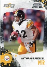 2010 Score - Antwaan Randle El End Zone Black 3/6 #292