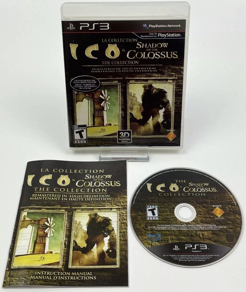 The Ico & Shadow of the Colossus (Lacrado) - PS3 - Sebo dos Games - 10 anos!