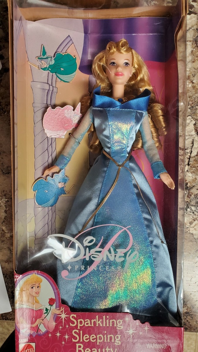 sleeping beauty blue dress doll Deluxe Aurora – Jim Shore main image 0