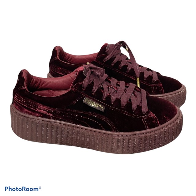 puma creeper maroon