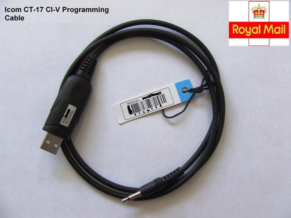 Icom CT- 17 CI-V CAT Programming Cable for Icom IC 706 820 910 970 735 756 - Image 3 of 3