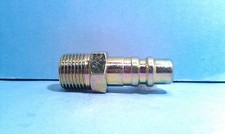 Industrial Type Coupler Plug 1/2" Inch Steel Quick Disconnect Male 1/2" Inch NPT
