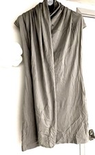 UNIQLO Designer Collaboration Shawl-Integrated Mini Dress Gray S