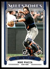 Mike Piazza 2025 Donruss #11 New York Mets MLB READ FREE SHIPPING AutographDen