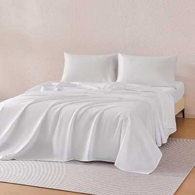 Sheet Set Cationic 4-Piece Bedding Set, Wrinkle and Easy Fit, Easy Care Bedding