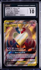 2019 Pokemon Sun & Moon Team Up #170/181 FA Latias & Latios Gx CGC 10 GEM MINT on eBay