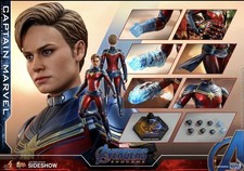Hot Toys MMS575 Avengers Endgame Captain Marvel SEALED