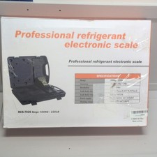 Rcs-7020 Digital Electronic Refrigerant Charging Scale 100kg220lb Capacity