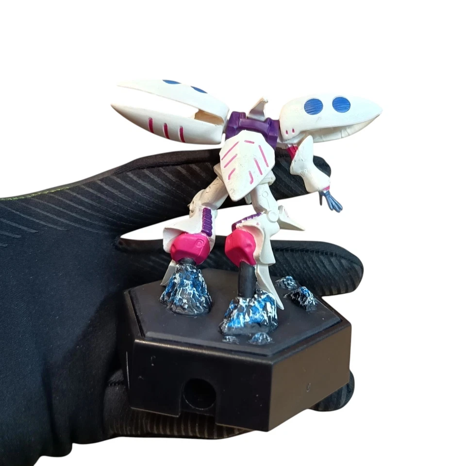 Mobile Suit Z Gundam AMX-004 QUBELEY 4" Mini Figura APONTADOR DE LÁPIS Brinquedo Bandai - Imagem 4 de 4