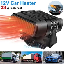 Car Heater 12V 120W Portable Electric Heating Fan Defogger Defroster Demister