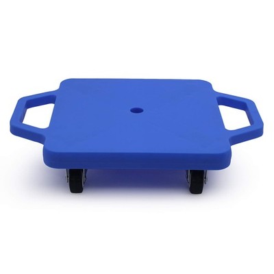 Sitting Scooter Board with Universal Wheels Safety Plastic Scooter for Ages 6...