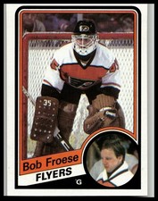 1984-85 Topps #117 Bob Froese Philadelphia Flyers