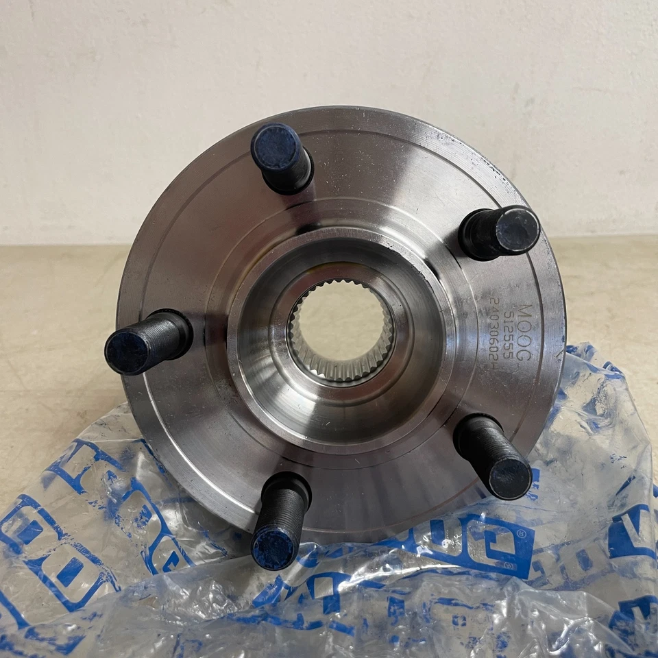 Conjunto de cojinete de rueda trasera y buje MOOG 512555 ajuste directo Chrysler 300 Dodge Foto 4 de 4