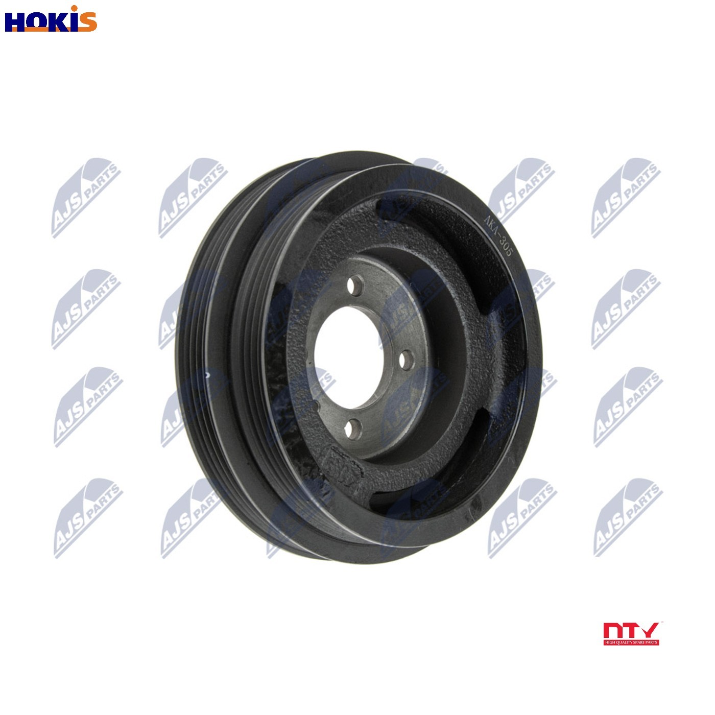 NTY RKP-KA-305 Belt Pulley, crankshaft for KIA - Image 9