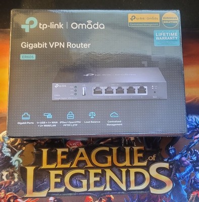 TP-Link Omada ER605 Gigabit VPN Router NIB Factory Sealed New