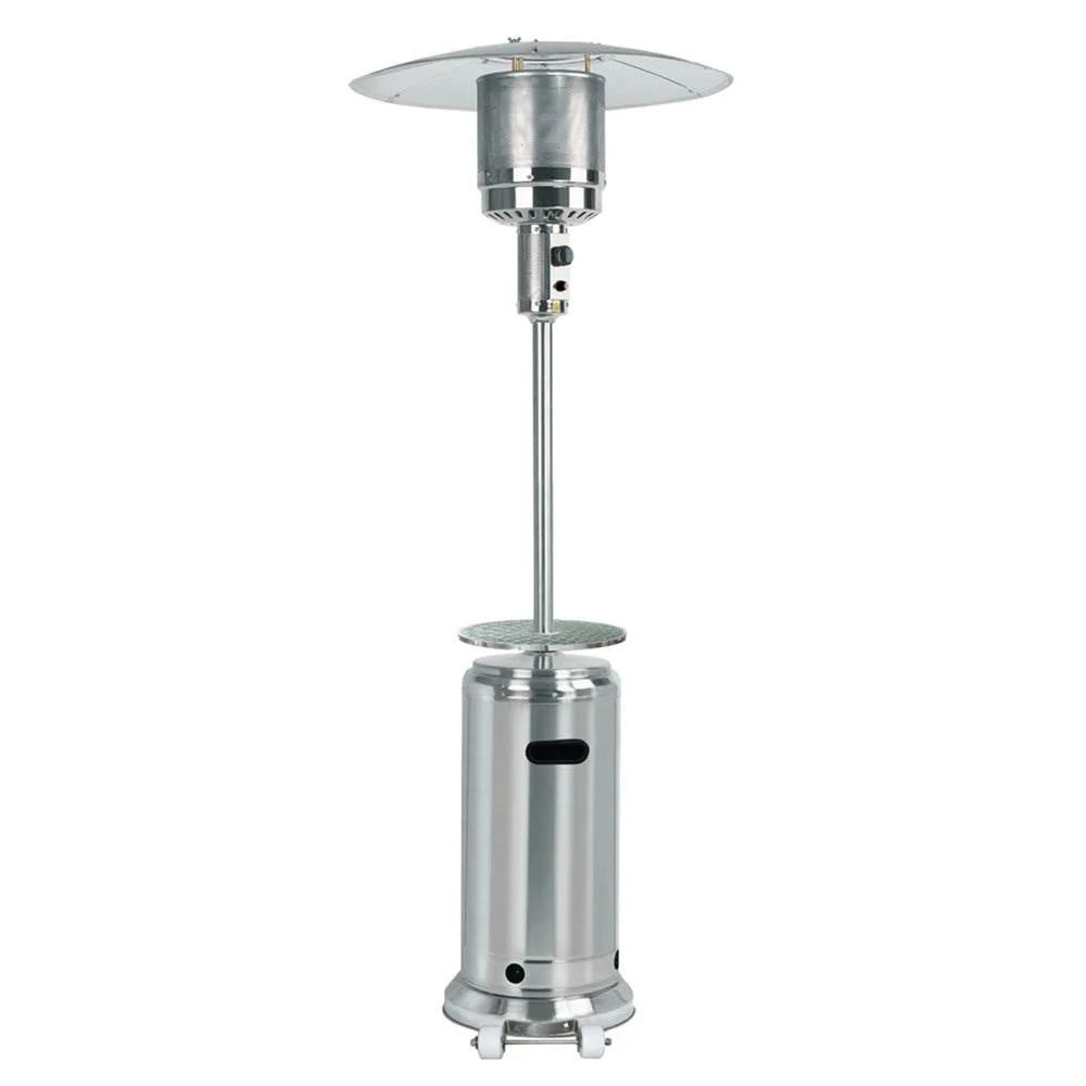 - 87'' Tall Stainless Steel Az Patio Heater With Table