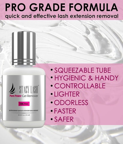 Eyelash Extension Remover by Stacy Lash (0.51 fl.oz / 15 ml) / Transparent - Picture 5 of 9