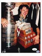 Claude Lemieux Autographed 8x10 Photo 1995 Stanley Cup Conn Smythe JSA Authentic