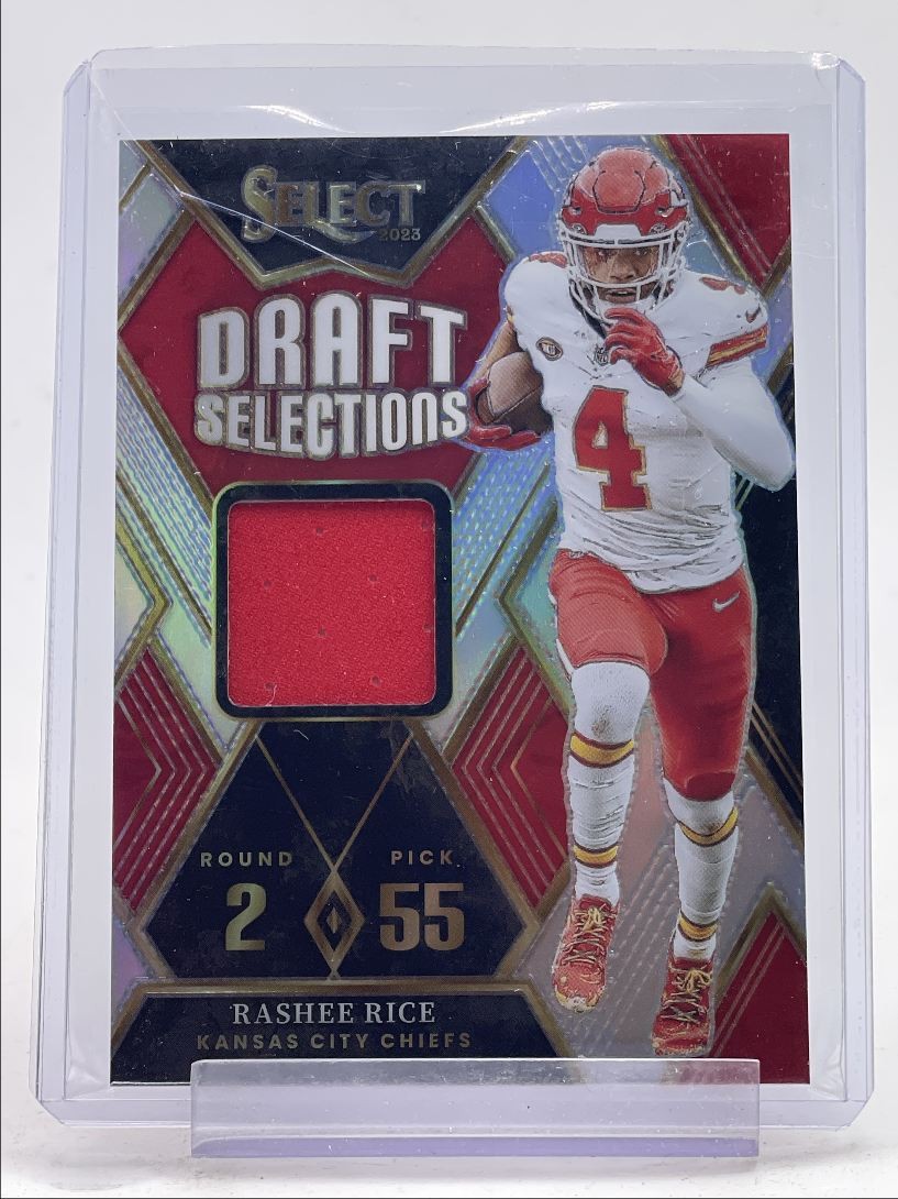 Rashee Rice Panini Select Draft Selections Memorabilia #DSMRRI Base