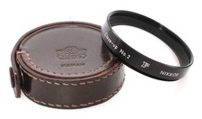 Nikon Nikkor F 52mm Close-up No.2 w/ original Nikon Case