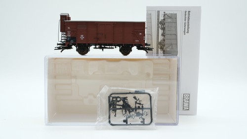 Brawa H0 48258 gedeckter Güterwagen G10 DB | Condition: Gebraucht