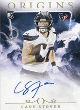 2024 Origins Football Houston Texans CADE STOVER Rookie Autographs Base #CST (B)