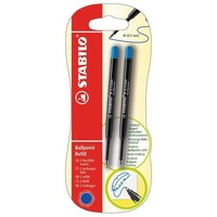 Stabilo Ballpoint Refill Kugelschreibermine 2Er Pack Blau Ersatzmine