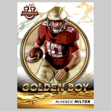 McKenzie Milton #GB11 2021 Bowman University Golden Boy Florida State Seminoles